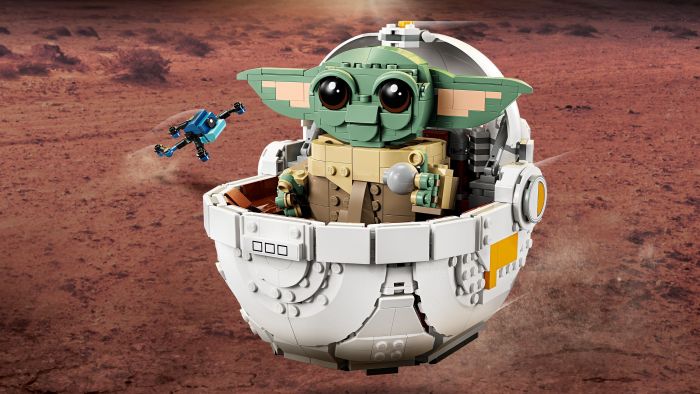 Конструктор LEGO Star Wars Ґроґу в повітряній колисці