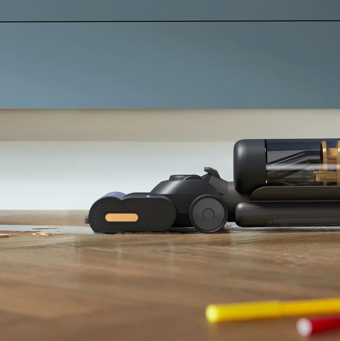 Пилосос Philips безпровідний AquaTrio, вологе прибирання, конт пил -0.42л, автон. робота до 25хв, PowerCyclone Aqua, турборежим, чорний