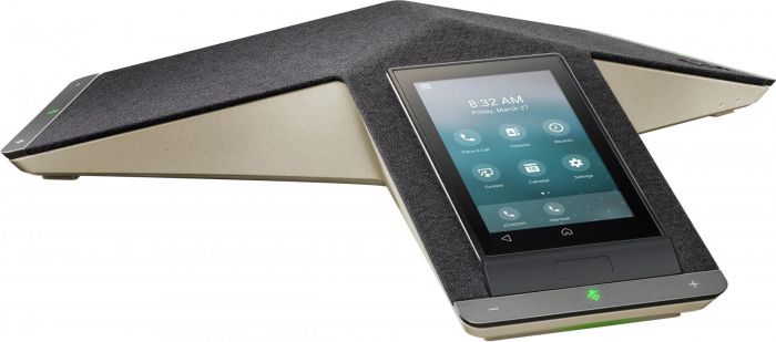 SIP-конференц телефон Poly Trio C60, 3 x Omni Mic, радіус дії 6,1 м, RJ45, USB-A, Micro USB, Bluetooth 4.2, WiFi, PoE, сірий