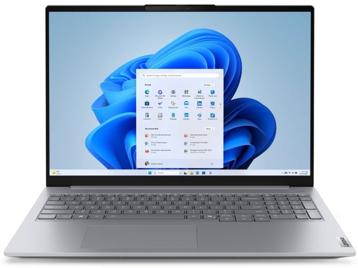 Ноутбук Lenovo ThinkBook 16-G8 16" WUXGA IPS AG, Intel U7-255H, 32GB, F1TB, UMA, Win11P, сірий