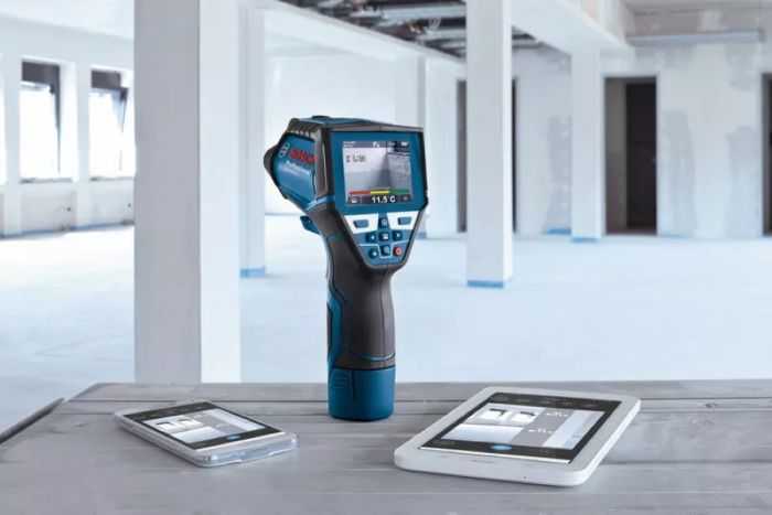 Термодетектор Bosch GIS 1000C -40град. до +1000град., ±.0.2град., IP54, 0.54кг, кейс