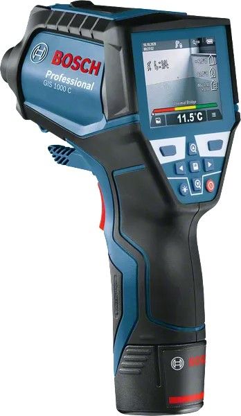 Термодетектор Bosch GIS 1000C -40град. до +1000град., ±.0.2град., IP54, 0.54кг, кейс