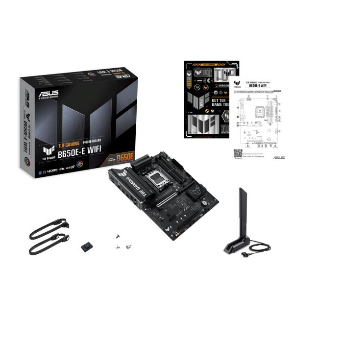 Материнcька плата ASUS TUF GAMING B650E-E WIFI sAM5 B650 4xDDR5 M.2 HDMI DP WiFi BT ATX