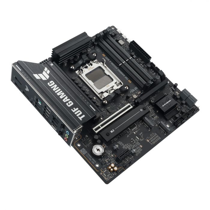 Материнcька плата ASUS TUF GAMING B850M-E WIFI sAM5 B850 4xDDR5 M.2 HDMI DP WiFi BT mATX