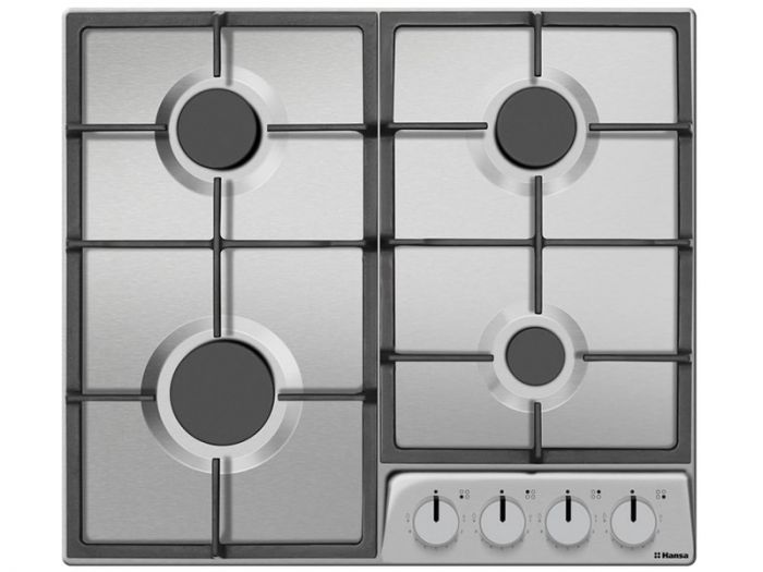 Варильна поверхня Hansa газова, 59см, чавун, нерж