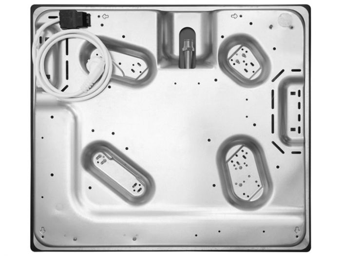 Варильна поверхня Hansa газова, 59см, чавун, нерж