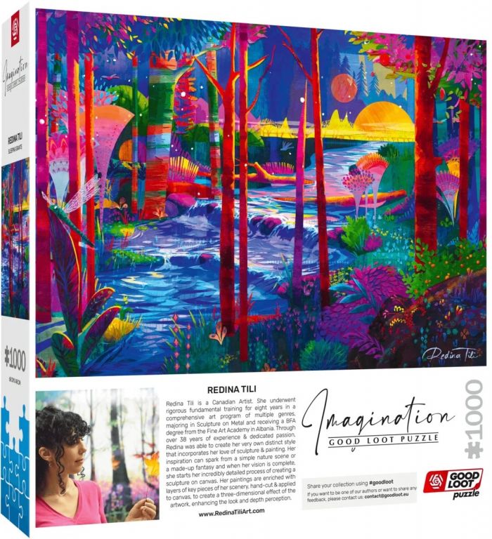 Пазл GoodLoot Imagination: Redina Tili Sleeping Giants 1000 ел.