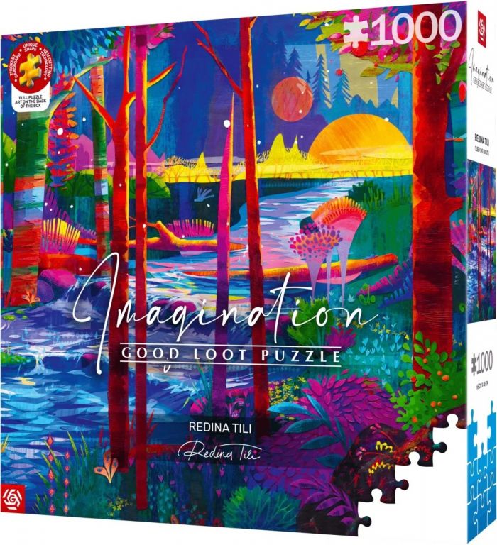 Пазл GoodLoot Imagination: Redina Tili Sleeping Giants 1000 ел.