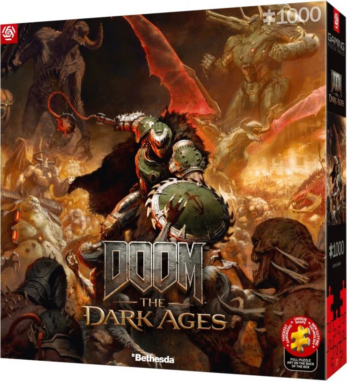 Пазл GoodLoot Doom Dark Ages Slayer`s Rage 1000 ел.