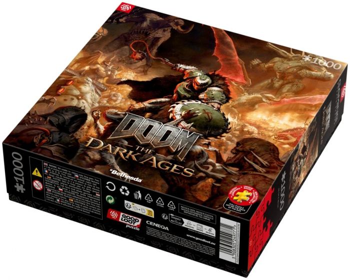 Пазл GoodLoot Doom Dark Ages Slayer`s Rage 1000 ел.