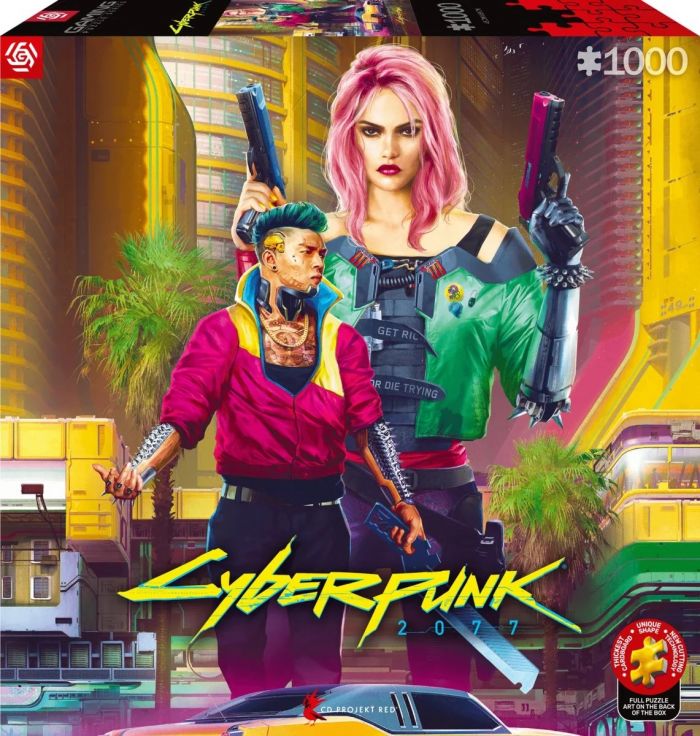 Пазл GoodLoot Cyberpunk 2077 Kitsch Style 1000 ел.