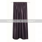 Штора Ardesto 150х270см, блекаут мікровелюр, 100% поліестер, коричневий