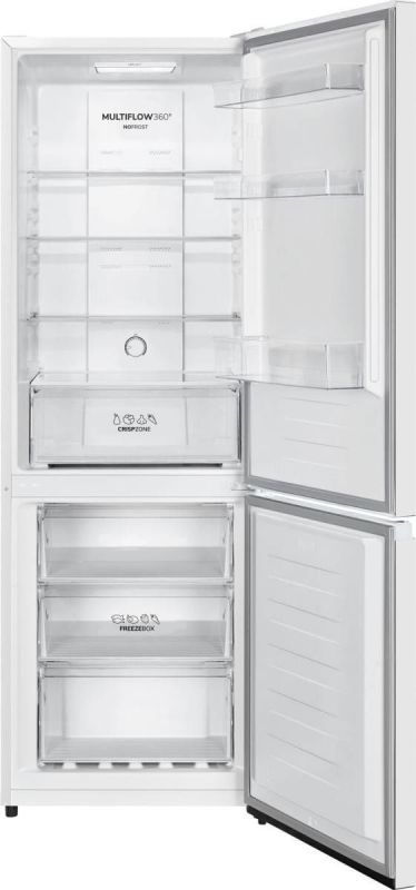 Холодильник з нижн. мороз. камерою Gorenje, 178,5x59,5x59см, 2 двері, 207(80)л, А++, NF+, Зона св-ті, Внутр. Диспл, Білий