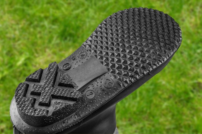 Чоботи гумові Verto, 47р, пвх з повстю, чорні