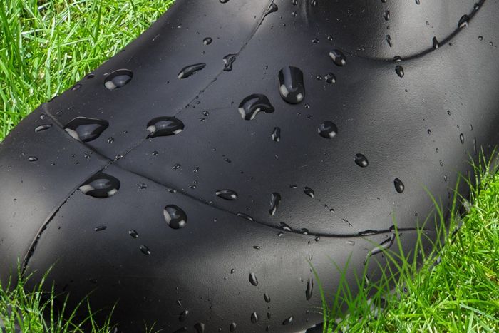 Чоботи гумові Verto, 47р, пвх з повстю, чорні