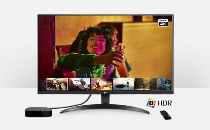 Монітор LG 32" 32UR500K-B 2xHDMI, DP, Audio, VA, 3840x2160, 4ms, DCI-P3 90%, FreeSync, HDR10