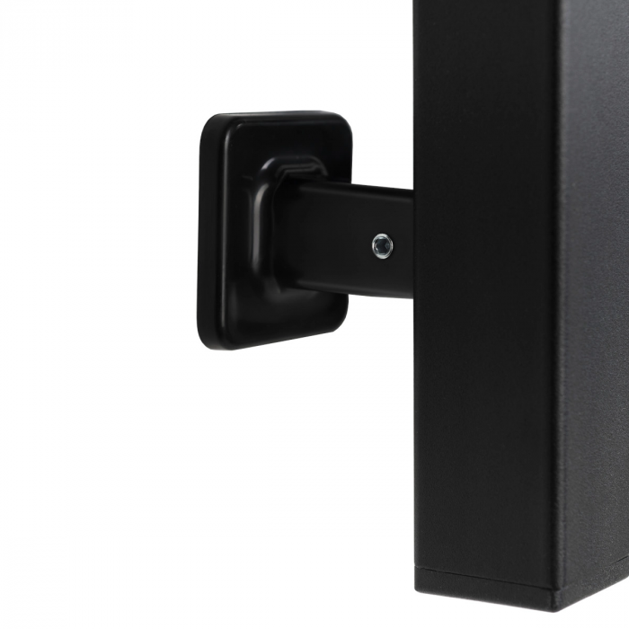 Рушникосушка Navin електрична Авангард, 800х480х71мм, кнопка, сталь, чорний муар, ліве підключення