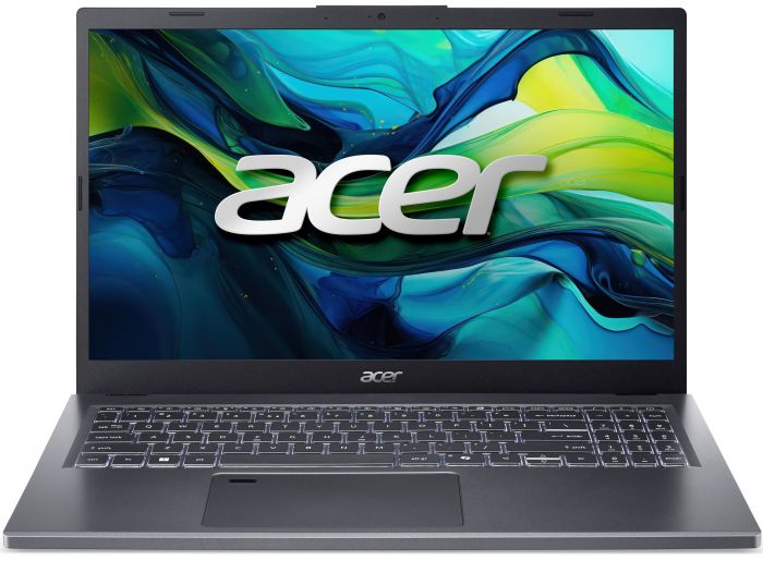 Ноутбук Acer Aspire 15 A15-51M 15.6" FHD IPS, Intel i7-13620H, 32GB, F1TB, UMA, Lin, сірий