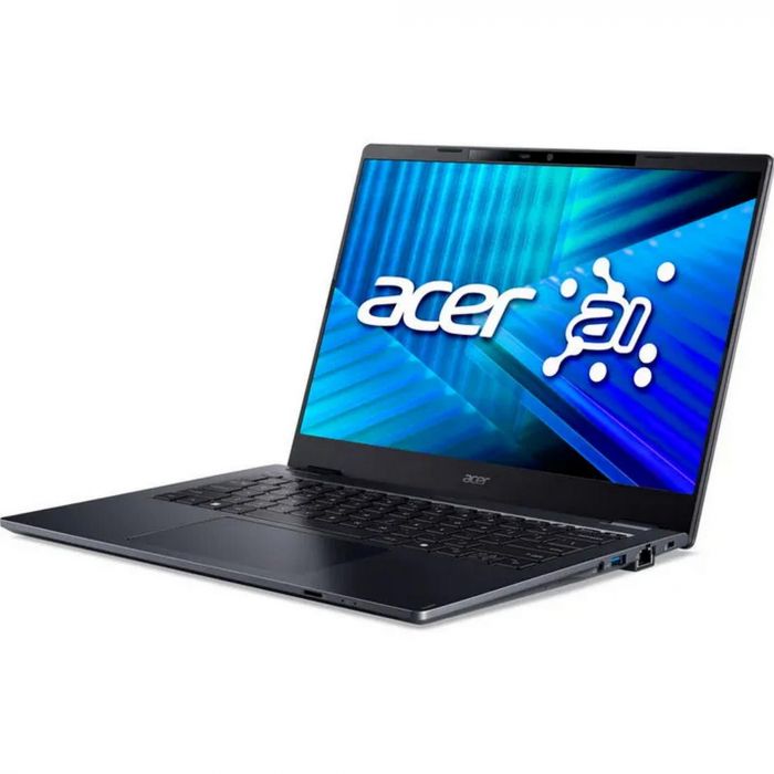 Ноутбук Acer TravelMate TMP414-55 14" WUXGA IPS, Intel U7-255U, 32GB, F1TB, UMA, Lin, синій