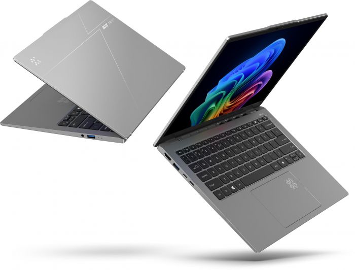 Ноутбук Acer Swift Go 14 SFG14-64 14" WUXGA OLED, AMD R5-340, 16GB, F512GB, UMA, Win11, сріблястий