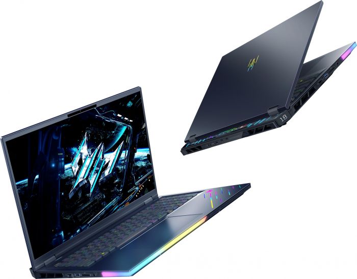 Ноутбук Acer Predator Helios 18 PH18-73 18" WQXGA IPS, Intel U9-275HX, 64GB, F2TB, NVD5080-16, Lin, чорний