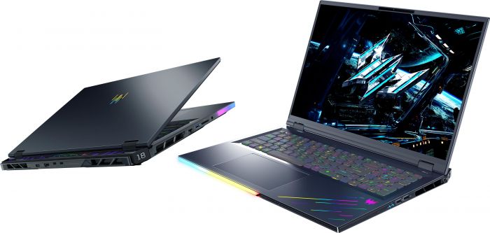 Ноутбук Acer Predator Helios 18 PH18-73 18" WQXGA IPS, Intel U9-275HX, 192GB, F5TB, NVD5080-16, Win11P