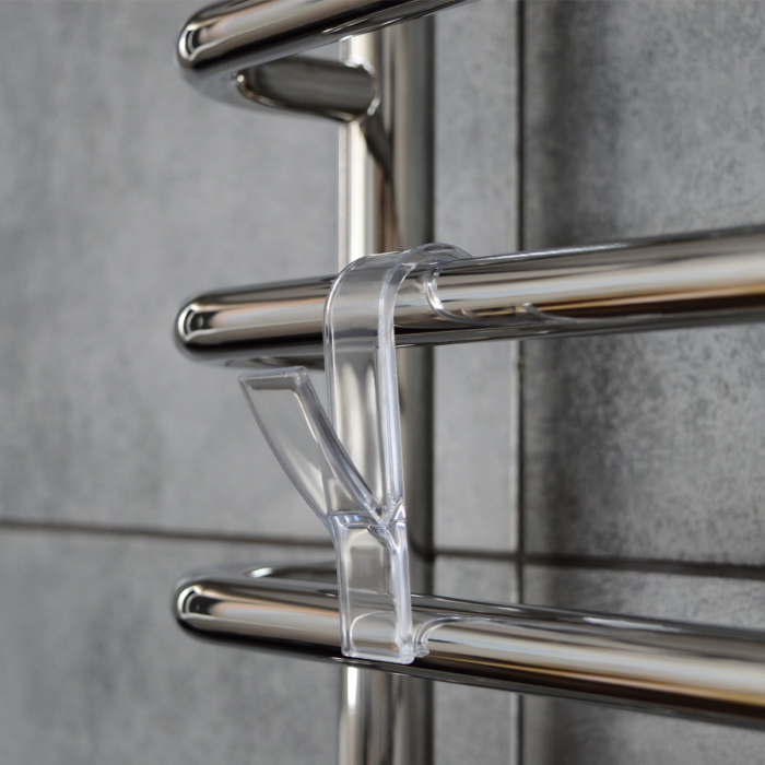 Гачок Navin для рушникосушарки прозорий, пластик