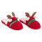 Взуття домашнє Ardesto Christmas 38/39 розмір, 100% поліестер, підошва 100% гума, червоний
