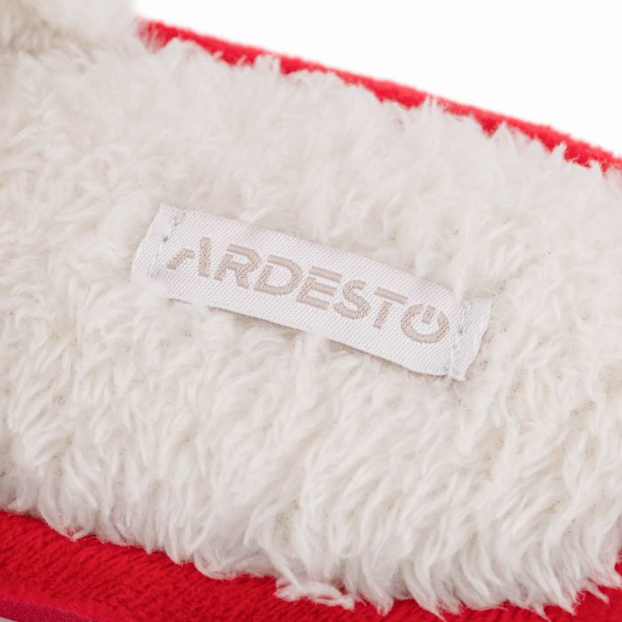 Взуття домашнє Ardesto Christmas 40/41 розмір, 100% поліестер, підошва 100% гума, червоний