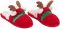 Взуття домашнє Ardesto Christmas 40/41 розмір, 100% поліестер, підошва 100% гума, червоний