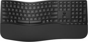 Клавіатура мембранна HP 680 Comfort Dual-Mode 111key, BT, EN/UK, чорний