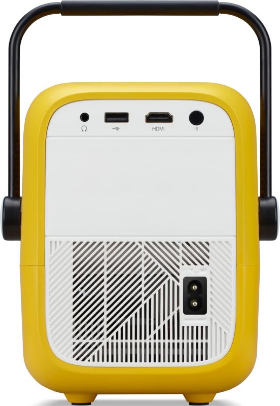 Проєктор AOpen QF23s FHD, 250 lm, LED, 1.26, WiFi, жовтий, Whale TV