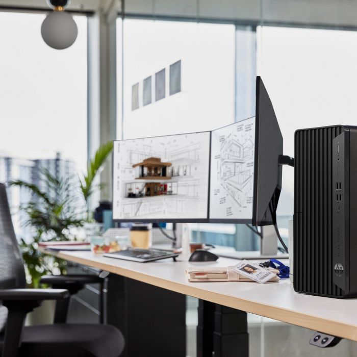 Комп'ютер персональний HP Elite 800-G9 TWR, Intel i7-14700, 16GB, F1TB, ODD, UMA, WiFi, кл+м, 3р, Win11P