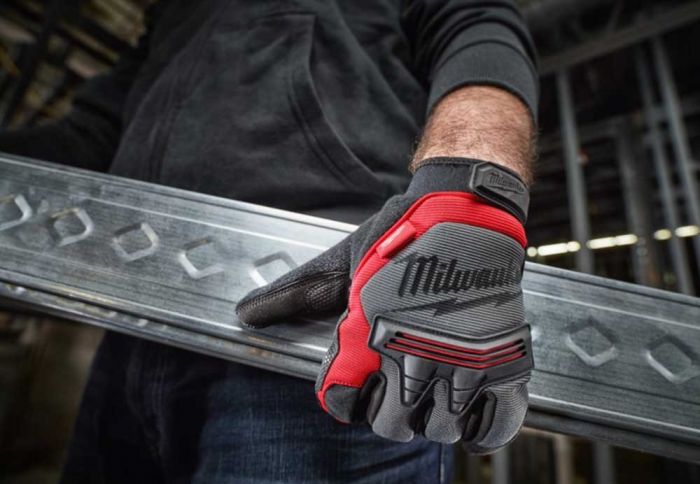 Рукавички робочі Milwaukee Impact Demolition, поліестер/спандекс/нітрил, р.8/M, чорні