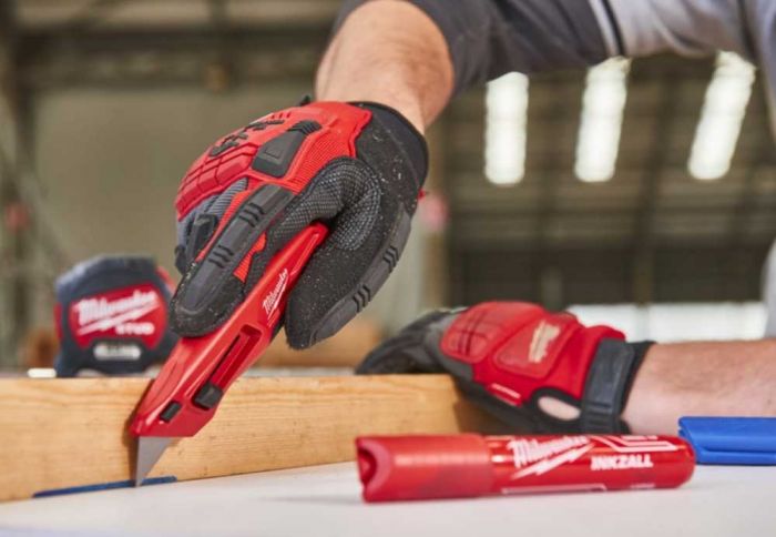 Рукавички робочі Milwaukee Impact Demolition, поліестер/спандекс/нітрил, р.8/M, чорні