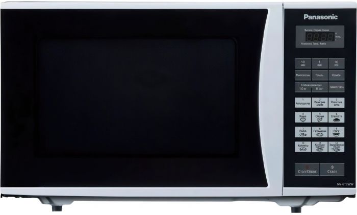Мікрохвильова піч Panasonic, 23л, 800Вт, дисплей, білий
