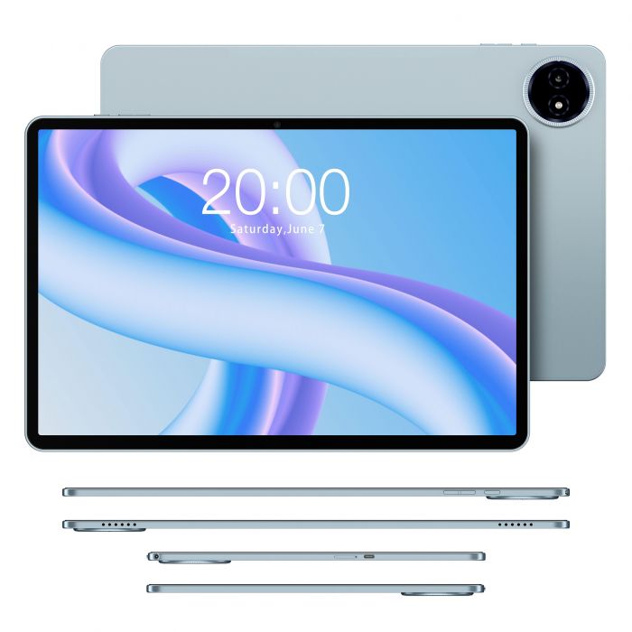 Планшет Teclast M50 Plus 10.1" 6ГБ, 128ГБ, LTE, 7000мА•год, Android, блакитний