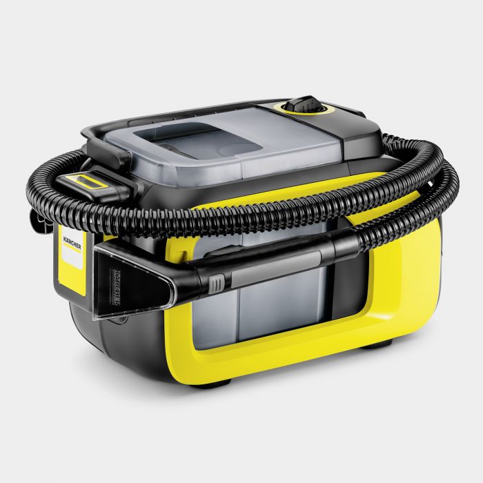 Пилосос професійний акумуляторний миючий Karcher SE 3-18 18В контейнер для води 1.7л 3.65кг