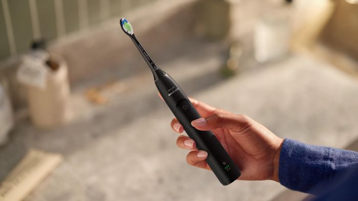 Щітка зубна електр. Philips, Sonicare 5300 Series, 62т. колив/хв, насадок-1, чорний