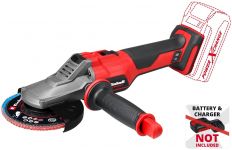 Шліфмашина кутова акумуляторна Einhell TP-AG 18/125 F Li BL - Solo, PXC, 18В, безщіткова, 125 мм, 8500 об/хв, плаский редуктор, 1.57кг (без АКБ та ЗП) Шліфмашина кутова акумуляторна Einhell TP-AG 18/125 F Li BL - Solo, PXC, 18В, безщіткова, 125 мм, 8500 об/хв, плаский редуктор, 1.57кг (без АКБ та ЗП)