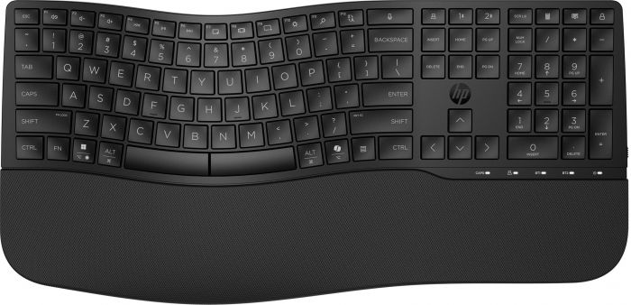 Комплект клавіатура та миша НР 680 Comfort Dual-Mode, BT, EN/UK, чорний