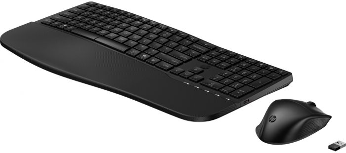 Комплект клавіатура та миша НР 680 Comfort Dual-Mode, BT, EN/UK, чорний