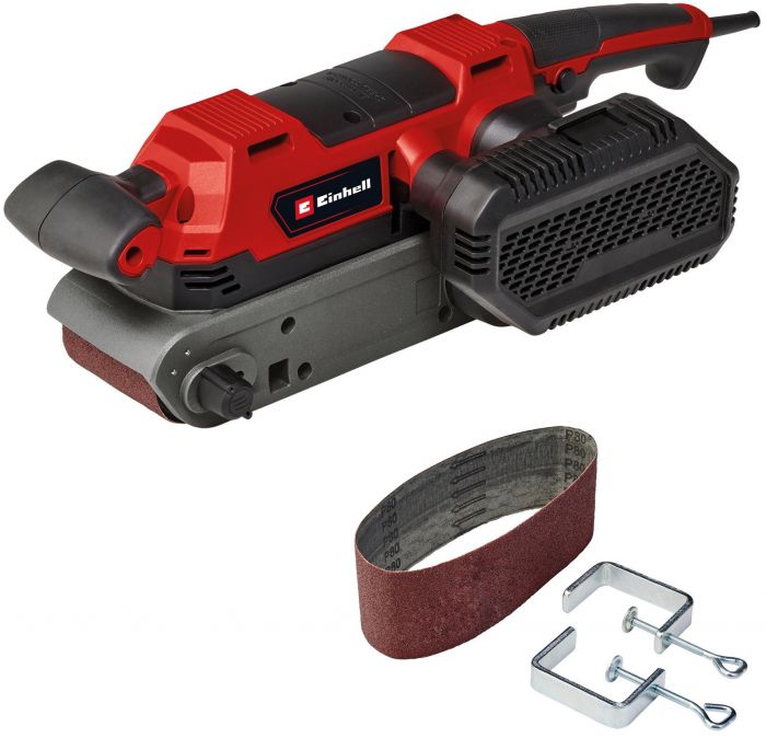 Шліфмашина стрічкова Einhell TE-BS 850 E, 850 Вт, 75х533 мм, кабель 3 м, 3.33 кг