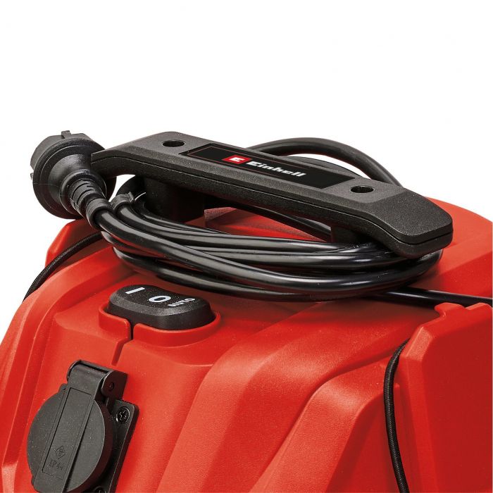 Пилосос професійний Einhell TC-VC 1825 А, 1250 Вт, пластик 25 л, 180 мбар, шланг 2.5 м, кабель 3 м, розетка 2.2 кВт, 4.2 кг