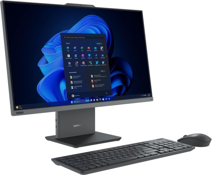 Комп'ютер персональний моноблок Lenovo ThinkCentre neo 50a 27-G5 27" FHD IPS AG, Intel i7-13620H, 16GB, F512GB, UMA, WiFi, кл+м, без ОС, сірий