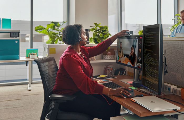 Гарнітура комп'ютерна моно On-ear Poly Blackwire 3315, USB-A, всеспрямований, чорний