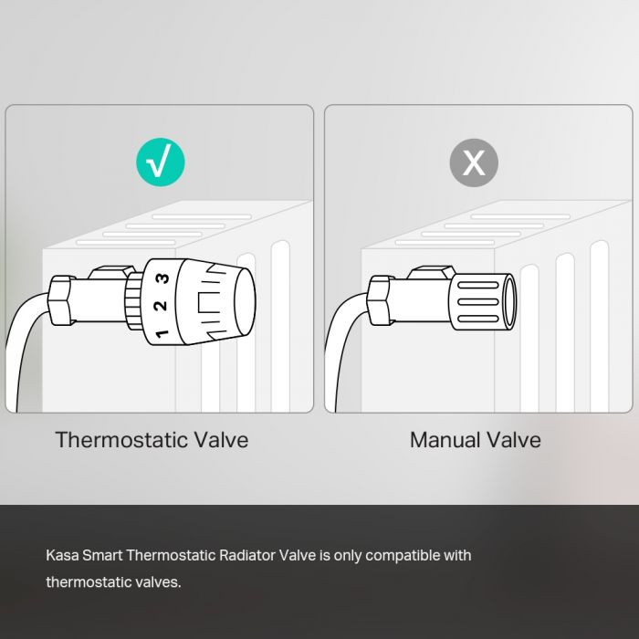 Стартовий набір для термостатичного радіаторного клапана TP-Link Kasa Smart KE100 kit