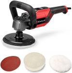 Полірувальна машина Einhell CC-PO 1100/150 CE, 1100 Вт, 150 мм, 500-3500 об/хв, підтримка обертів, 2.11 кг Полірувальна машина Einhell CC-PO 1100/150 CE, 1100 Вт, 150 мм, 500-3500 об/хв, підтримка обертів, 2.11 кг