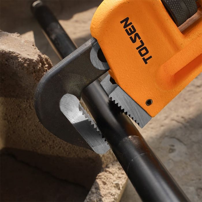 Ключ трубний Tolsen STILLSON, робочий діапазон 0-63мм, 450мм