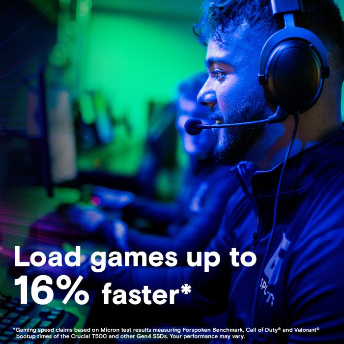 Накопичувач SSD Crucial M.2 2TB PCIe 4.0 T500